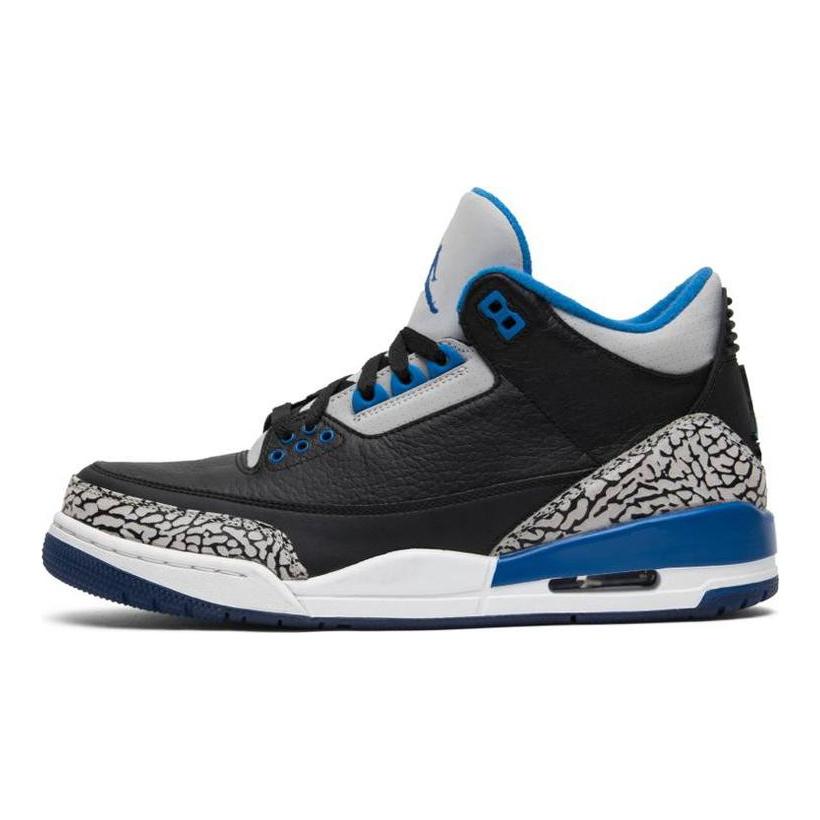 Jordan 3 Ретро Спорт Синий 136064-007