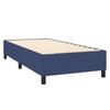 Maison Exclusive - Sommier à lattes de lit avec matelas Bleu 80x200 cm Tissu