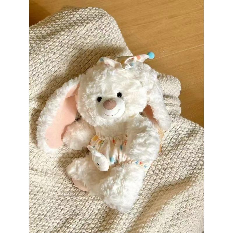 Милая маленькая кукла-медвежонок, собака, кролик, плюшевая игрушка, детская кукла-подушка, подарок для девочки