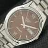 Б/У ВИНТАЖНЫЕ SEIKO 5 AUTO 6309A ЯПОНИЯ МУЖСКИЕ Д/Д КОРИЧНЕВЫЕ ЧАСЫ 608г-a316372-2 SKU608г-a316372