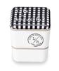 Showa Square Nest Lunch Gingham Lower Upper Compact Made In 77070 Box, Check, Black, 2-Tier, 240ml, 360ml, L/B, Storage, Japan,