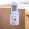 Remote Control Holder Heavy Duty Removable Solid Color Daily Use Wall Remote Control Rack Dorm Supplies