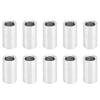 10Pcs Aluminum Alloy Spacer Round Unthreaded Standoff Support Accessories Outer Diameter 6mmLong