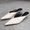 Fashion Pointed Toe Women Heeled Shoes Spring Fashion Mules Shoes Elegant Woman Sandals 2025 Brand Pumps Slingback Casual Mujer Zapatos