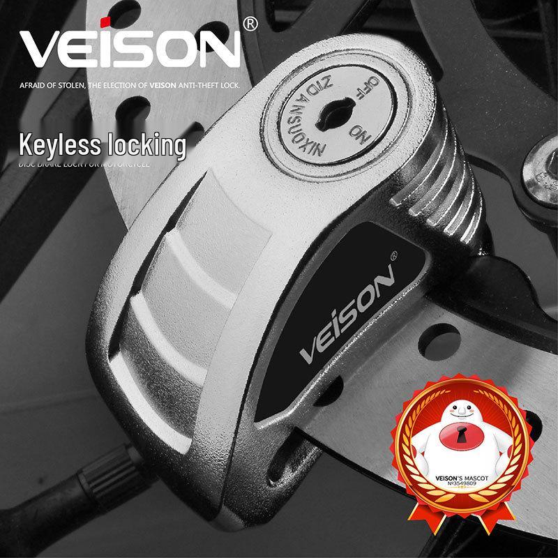 VEISON Motorcycle Disc Brake Lock Anti-theft for Electric Vehicles and Bicycles