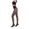 European & American Floral Fishnet Garter Stockings, Hollow Jacquard Design - Style 3129