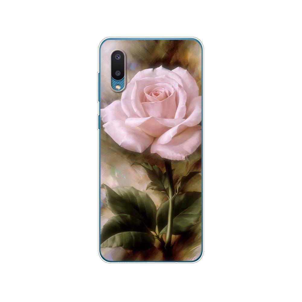 Чехол для Samsung A02 M02, мягкий силиконовый чехол из ТПУ для телефона Samsung Galaxy A02 Galaxy M02 SM-A022G a022, бампер 6,5 дюймов с цветком