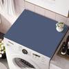 Solid Color Diatom Mud Washing Machine Cover Pad - Water-Absorbing, Non-Slip, Dust & Dirt Resistant Refrigerator or Countertop Mat