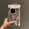Винтажный чехол для телефона с рисунком оленя и личи для iPhone 17 Air 16 e 15 14 13 12 11 Pro Max Plus SE, мягкий противоударный чехол