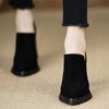 Fashion Autumn and Winter Platform Women's Shoes Fashionable Ultra-high Heel Single Shoes Thick Heel Non-slip High Heels Women