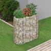 Day and Night - Day and Night Galvanized Iron Gabion Bed 120x50x100 Cm