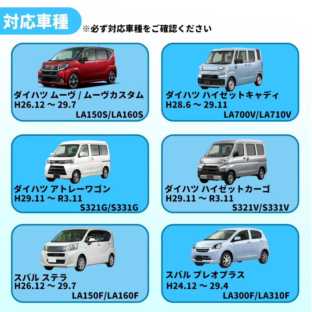 Oattun Idling Stop Canceller for Daihatsu and Hijet Fully Compatible from November 2017 To November Easy Installation S321V, S331V, Cargo, Plug-in