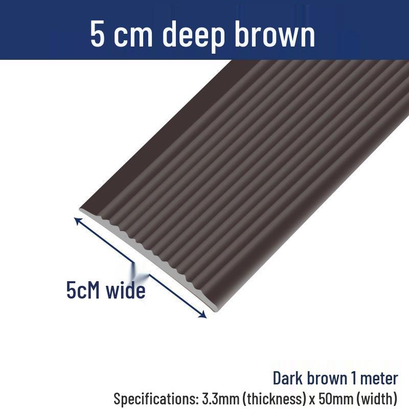 Самоклеящаяся ПВХ противоскользящая накладка на кромку ступени для детских садов