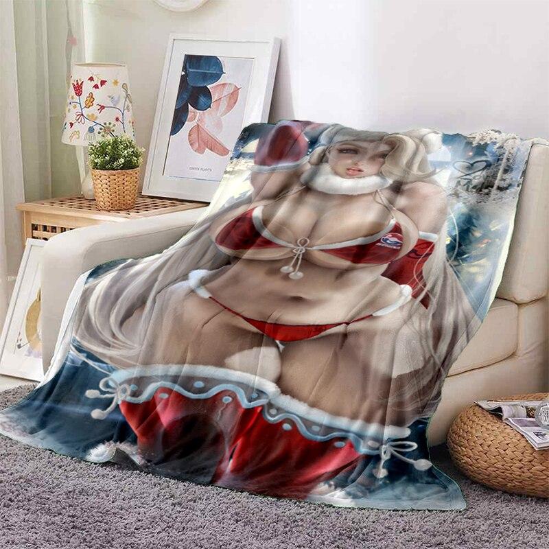 Рождественское одеяло Рождественский теплый подарок на заказ диван-кровать одеяло для пикника мягкая простыня доставка одеяло аниме домашнее одеяло