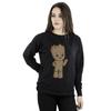 Marvel Womens/Ladies I Am Groot Cute Groot Sweatshirt