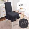 Chair Cover Waterproof Skirt Chair Cover Banquet Chair Cover Elastic Dining Table and Hair Covers Waterproof Chair Cover