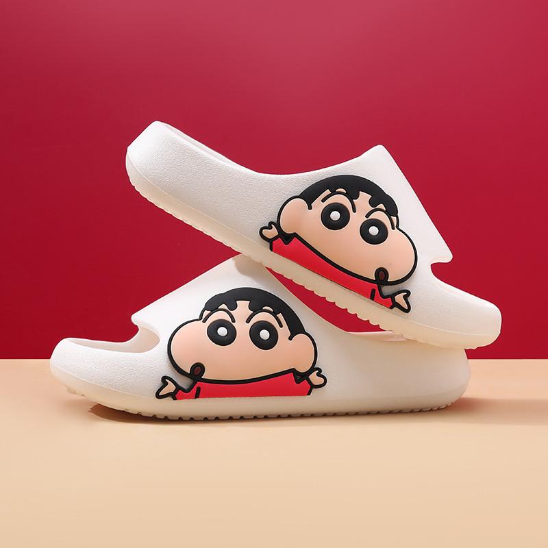 Милые и красочные детские шлепанцы Crayon Shinchan из ЭВА для летних развлечений
