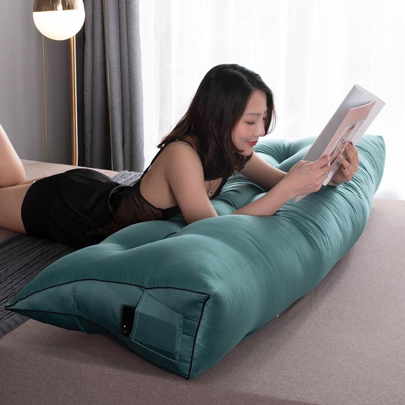 Современная большая спинка, съемная поясничная подушка, треугольная подушка для дивана, удобная прикроватная подушка, подушки, декор для дома