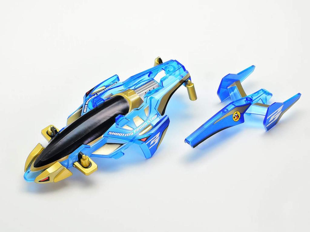 Tamiya Mini 4WD Special Product Shooting Proud Star Clear Blue Special MA Chassis 95573