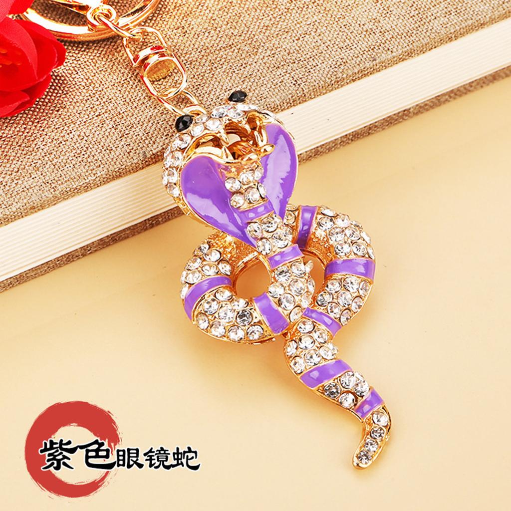 Кулон-брелок в виде змеи из сплава, шарм, брелок для ключей, аксессуар для сумки, шарм для сумки, подходит для модных молодых взрослых, подарок