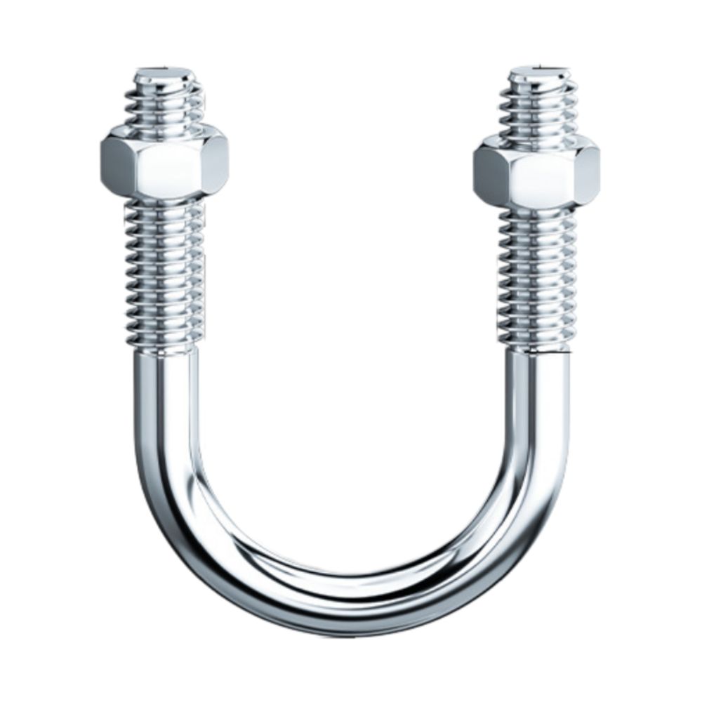 Multifunctional U-shaped Pipe Clamp with Screw Nut Fixed Clamp  Pipes, Building Fasteners