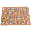 Arabic Alphabet Wooden Puzzle: Educational Children's Hand-Grasp Toy
