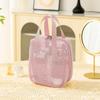 Mesh Cosmetic Bag Zipper Toiletry Organizer Makeup Bags Multifunctional Women Lipstick Key Coin Purse Pouch Handbags New Gift