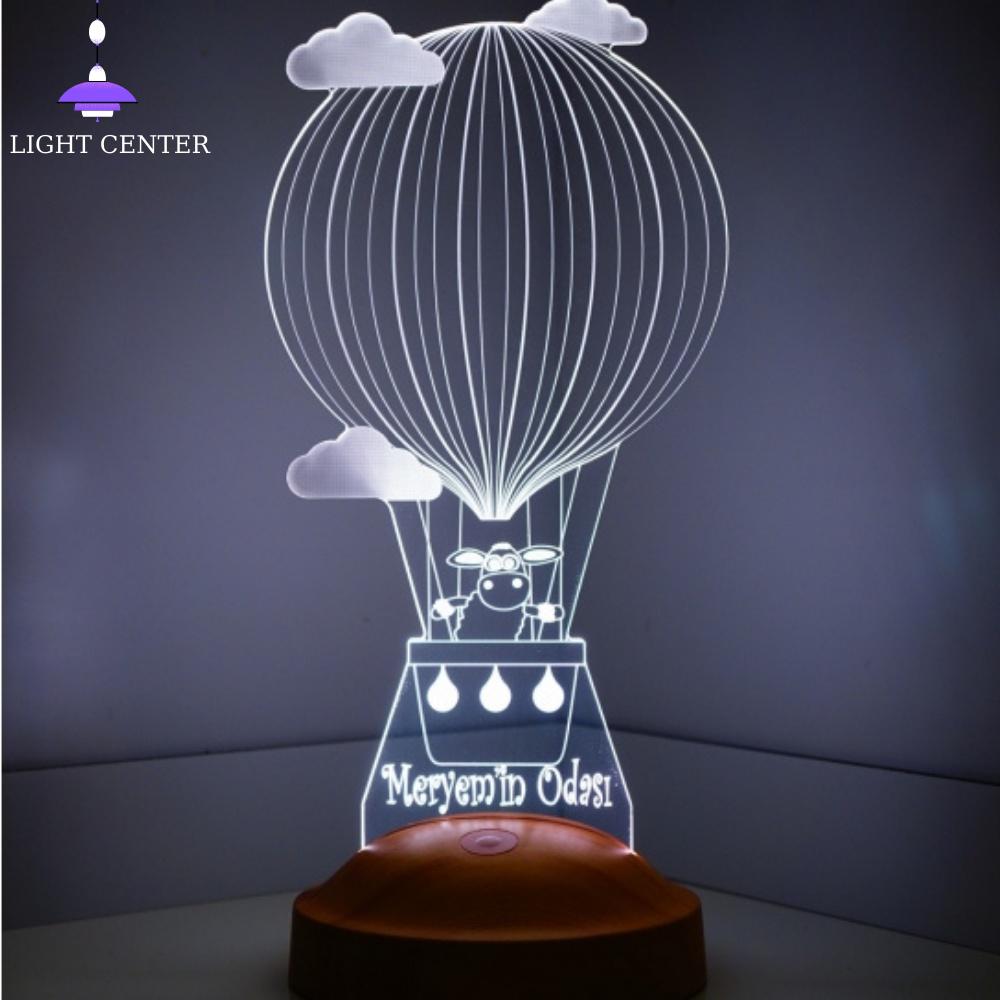 3D Customizable/ Balloon Night Lamps Kids Friendship Lamp Led Desk Lamp Room Lamp Gift Box Desk Decor