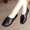 Women Leather Flats Female Flats Spring Shoes 2024 Classic Women 'S Loafers Casual Leather Shoes