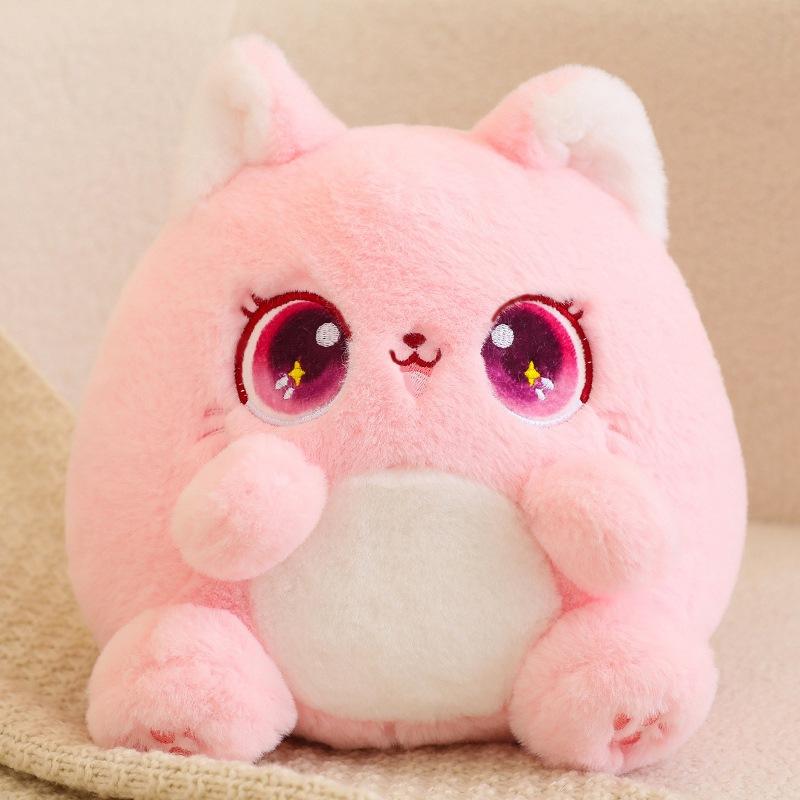 Cute Chubby Cat Doll, Kitten Plush Toy, Cat Doll Pillow, Birthday Gift for Girls