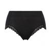 Triumph Angel Bra Slimline 632 Panties M014 Size L Deep-Fitting (Black)