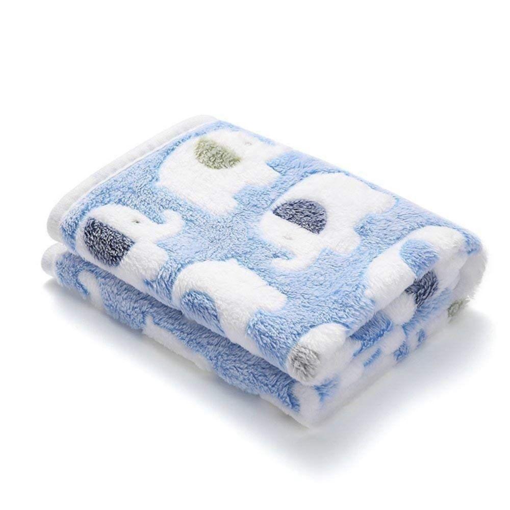 Fluffy Soft Warm Bone Pattern Dogs Plush Pet Blanket Winter Quilt Fleece Blanket Flannel Blanket