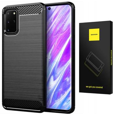 Чехол SC Carbon для Galaxy S20+ Черный
