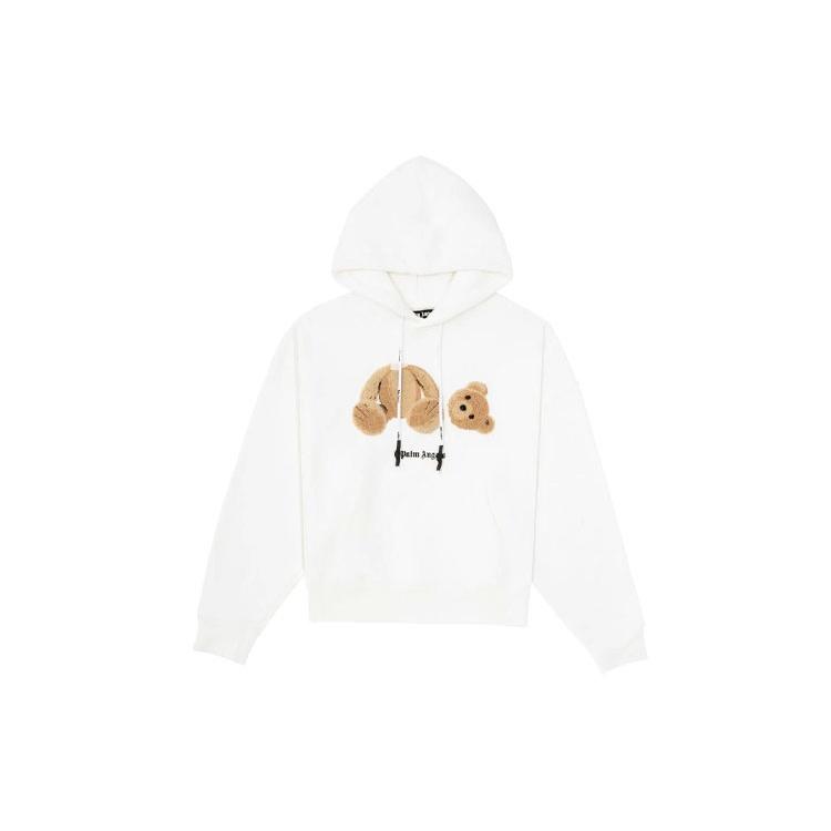 PALM ANGELS Embroidery Bear Hoodie Men's PMBB058R21FLE0010160