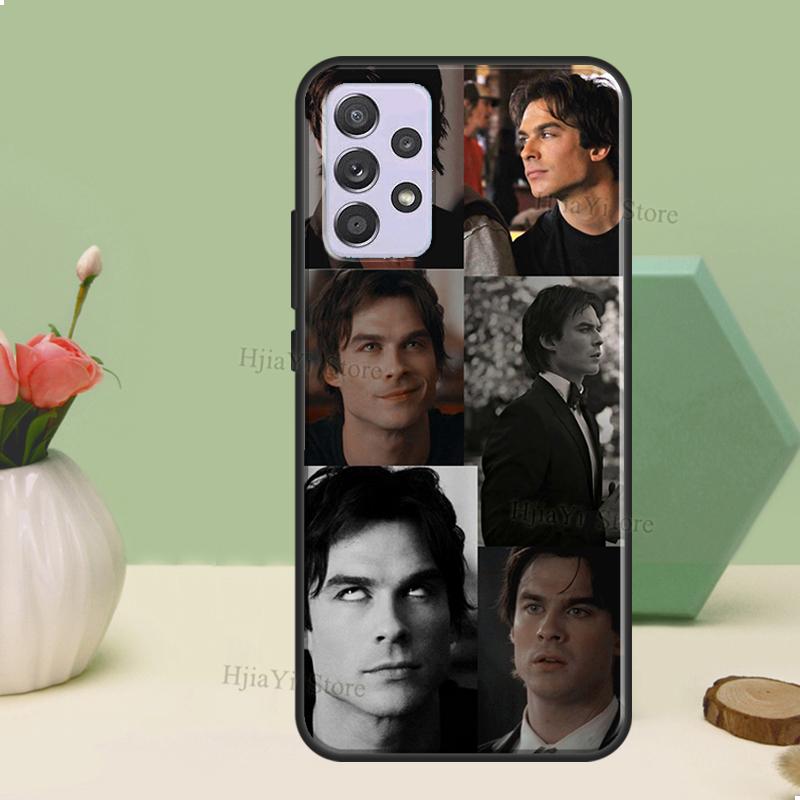 Кейс Damon Salvatore The Vampire Diaries для Samsung A54 A34 A24 A14 A51 A71 A12 A22 A32 A52 A72 A73 A33 A53 A13 Задняя крышка
