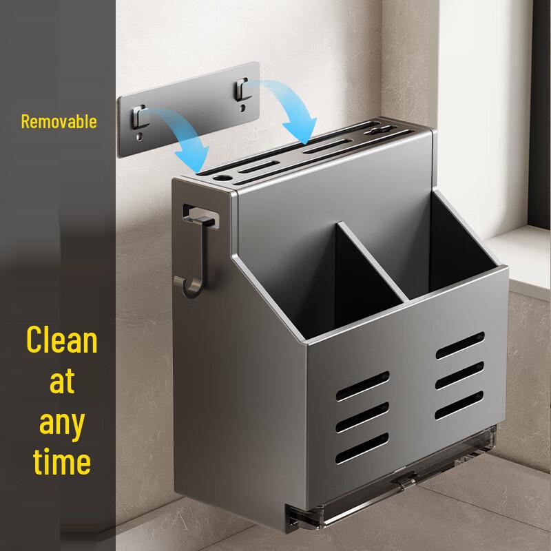 Multipurpose Kitchen Knife and Chopstick Holder