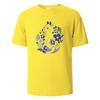 Mens Printed TShirt Blue And White Porcelain Cat Graphic 100Cotton Oneck Shortsleeved Tees For Men Women Summer Fashion Tops