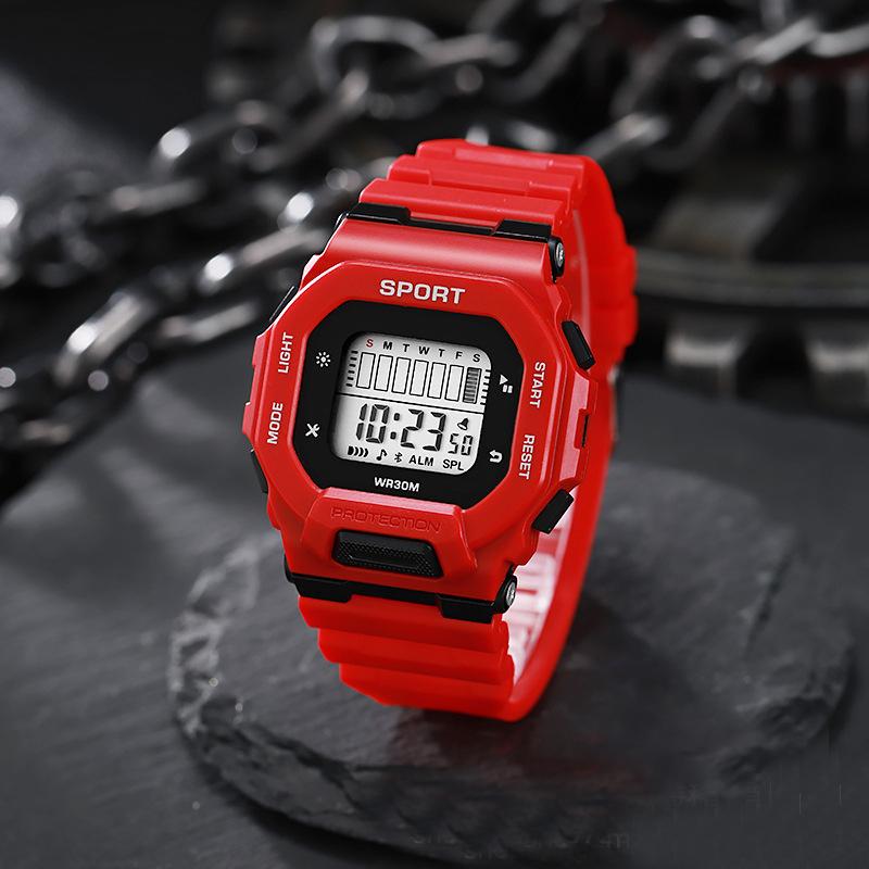 Светящийся будильник водонепроницаемый новый для мужчин и женщин многофункциональные электронные часы спортивные светодиодные часы уникальные
