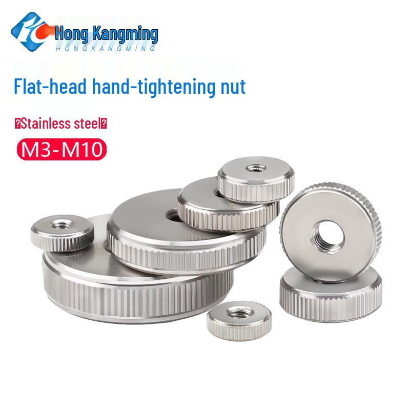 Высокопрочная накатанная гайка M3/M6/M10 из нержавеющей стали
