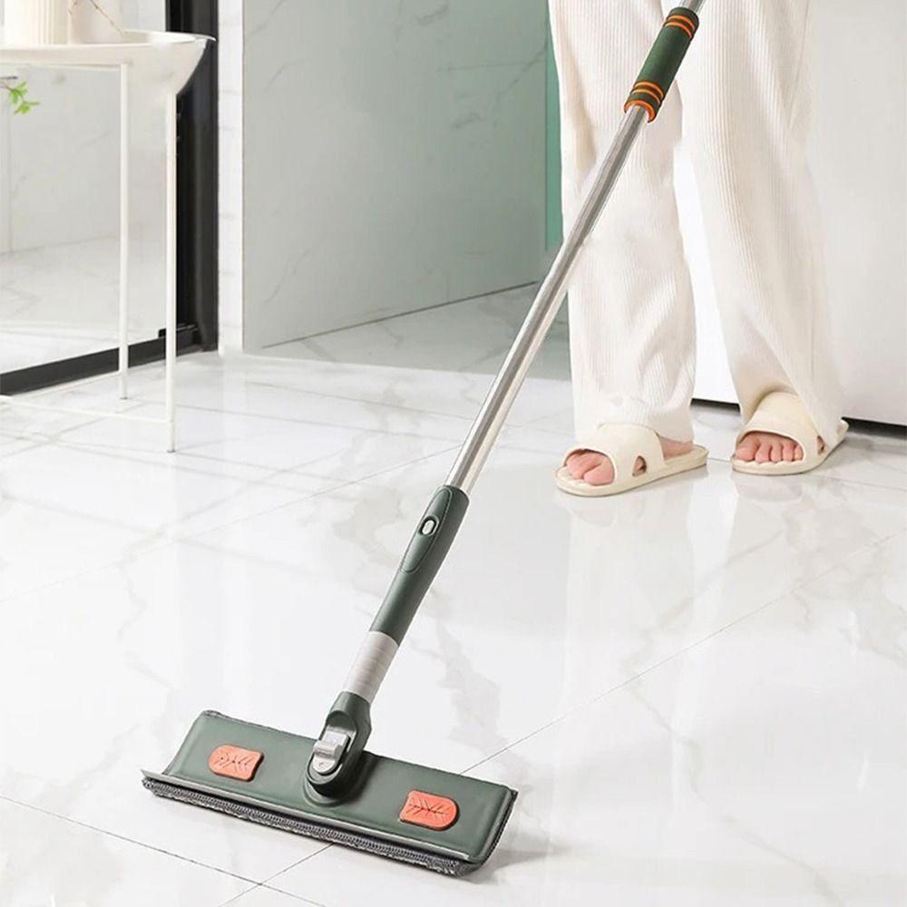 Extension Pole Window Cleaner Rotatablewith Silicone Scraper Glass Cleaner Brush  Cleaning Tool