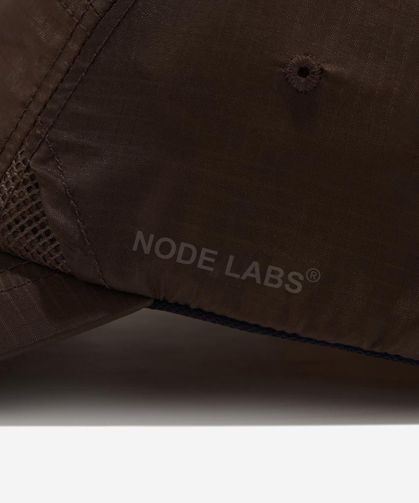 NODE LABS Разработка:3 Солнцезащитные очки Кепка с вырезами_Коричневый