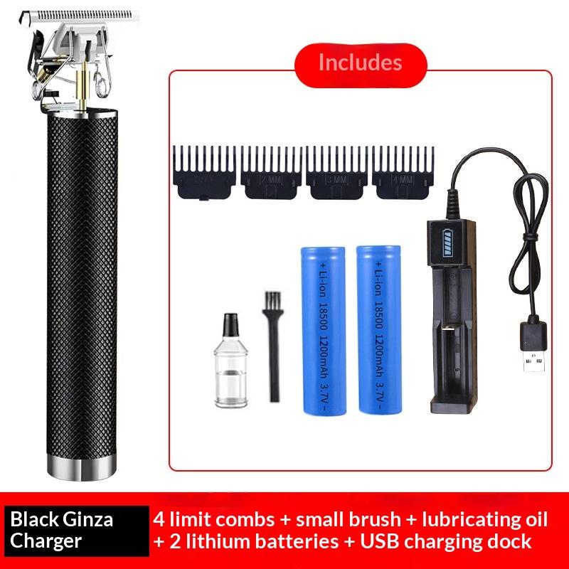 New multifunctional hair clipper electric clipper hair clipper hair clipper oil clipper shaving razor bald hair clipper rechargeable