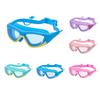 Youth Swimming Goggles with Earplugs, Waterproof and Anti Fog Silicone Seal Suitable for Beach and Swimming