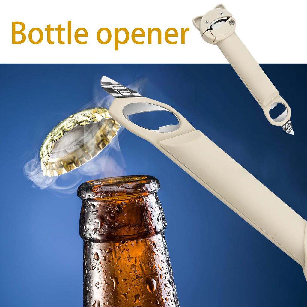 Многофункциональная выдвижная открывалка для бутылок, горизонтальная открывалка для бутылок, открывалка для пивных бутылок, открывалка с винтовой крышкой