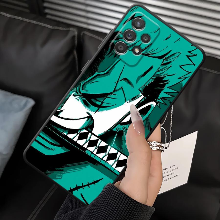 Чехол для Samsung Galaxy A03 A10 A20 A01 A02 A50 A70 A30 A40 A06 Note 20 Ultra 9 10 A04 A05 Мягкая задняя крышка телефона Крутой Аниме