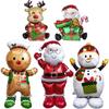 Giant Santa Claus Christmas Inflatable Foil Balloons Standing Balloons  Home New Year Party Supply