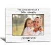 Father and Daughter Picture Frame, Dad Gifts from Daughter, Gifts from Daughter to Dad Photo Frame 4x6,The Love Between Father and Daughter is