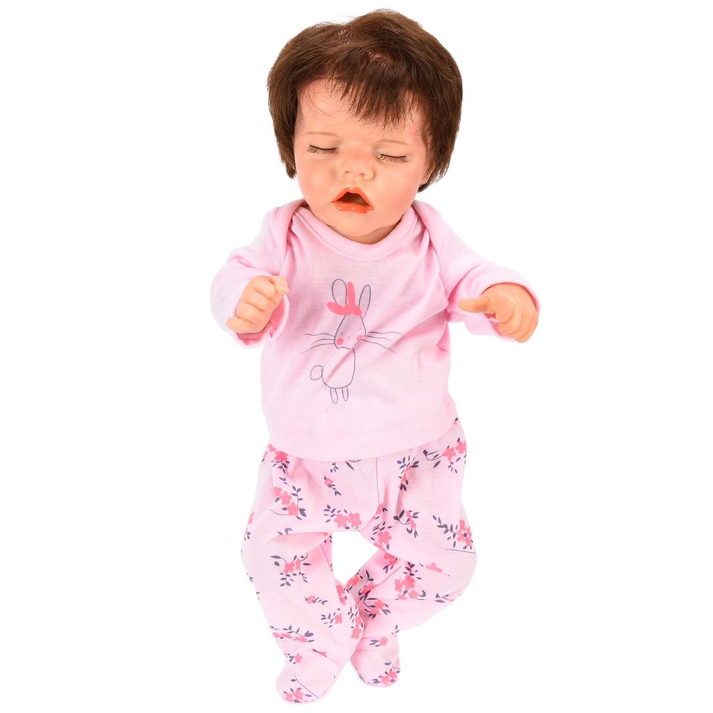 18 дюймов Реалистичные куклы Reborn Baby Dolls Мягкое виниловое тело, имитация куклы-младенца с соской