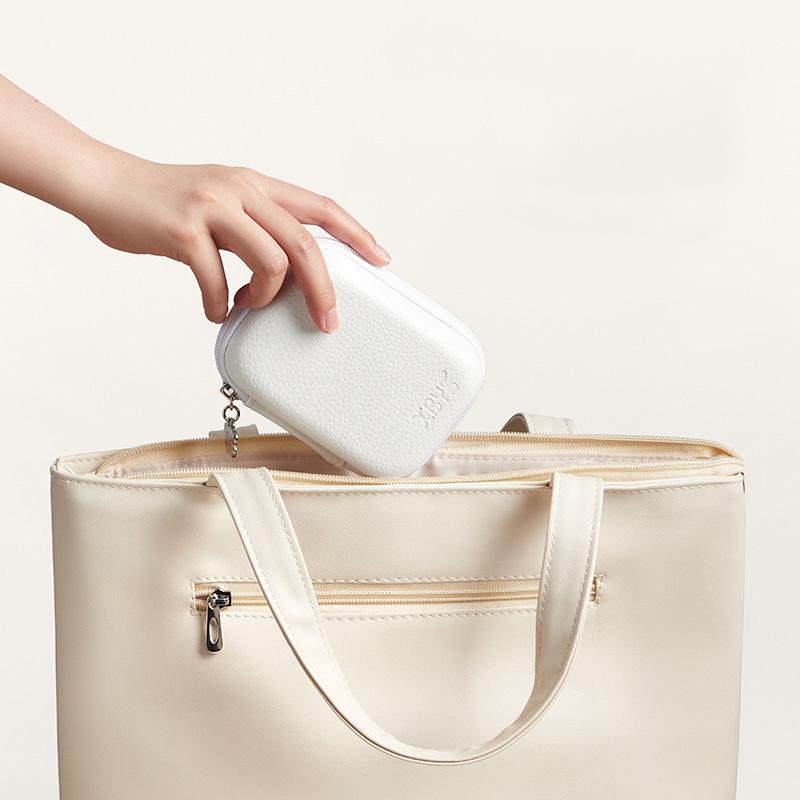 Портативный мини-сумка для хранения цифровых гаджетов из искусственной кожи, чехол для зарядного устройства наушников, кабель для передачи данных, U-образный органайзер для дисков