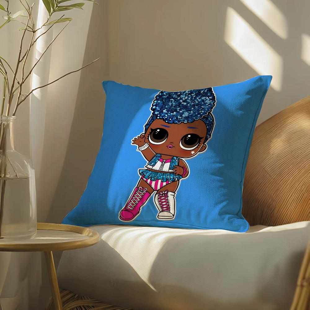Julc'Estpasdeslolfashioncutecartoon Pillow Case Pillowcase, Double-Sided Printed, Sofa Cushion, Bedroom Headboard